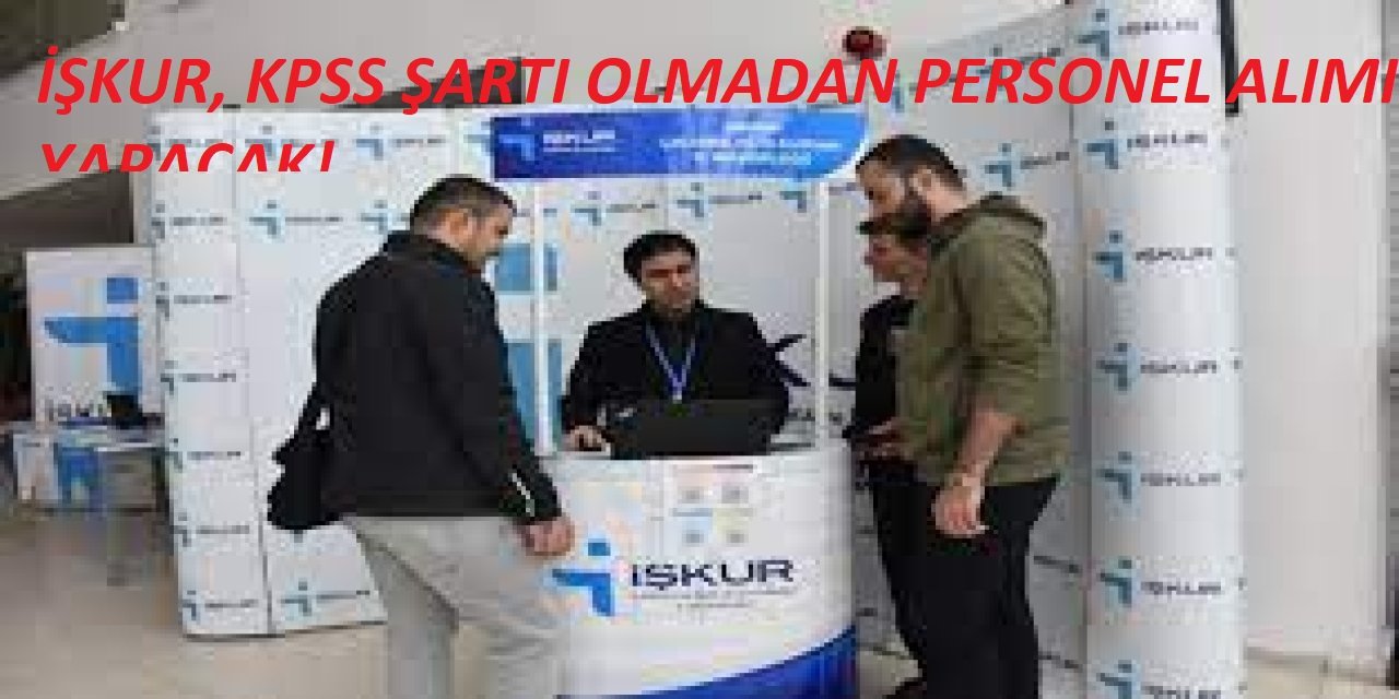 İŞKUR’dan dev istihdam: KPSS şartı olmadan Şırnak’ta personel alacak!