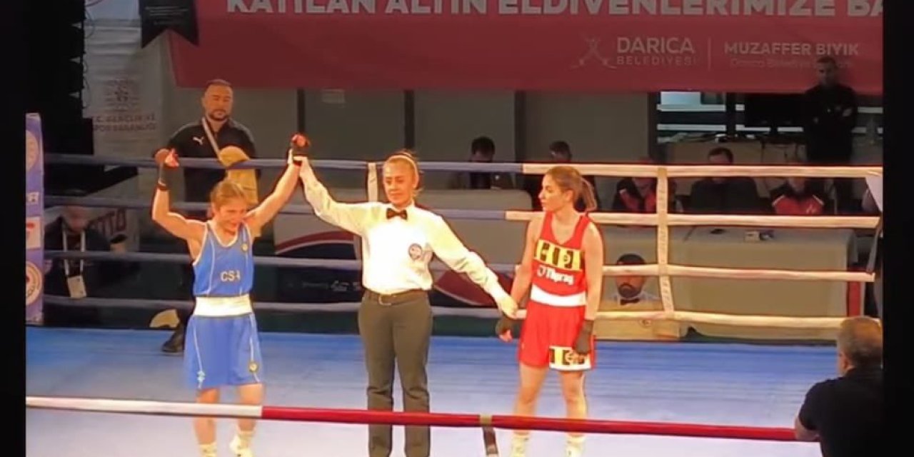 Şırnaklı milli sporcu Nurselen Yalgettekin, Türkiye birincisi oldu