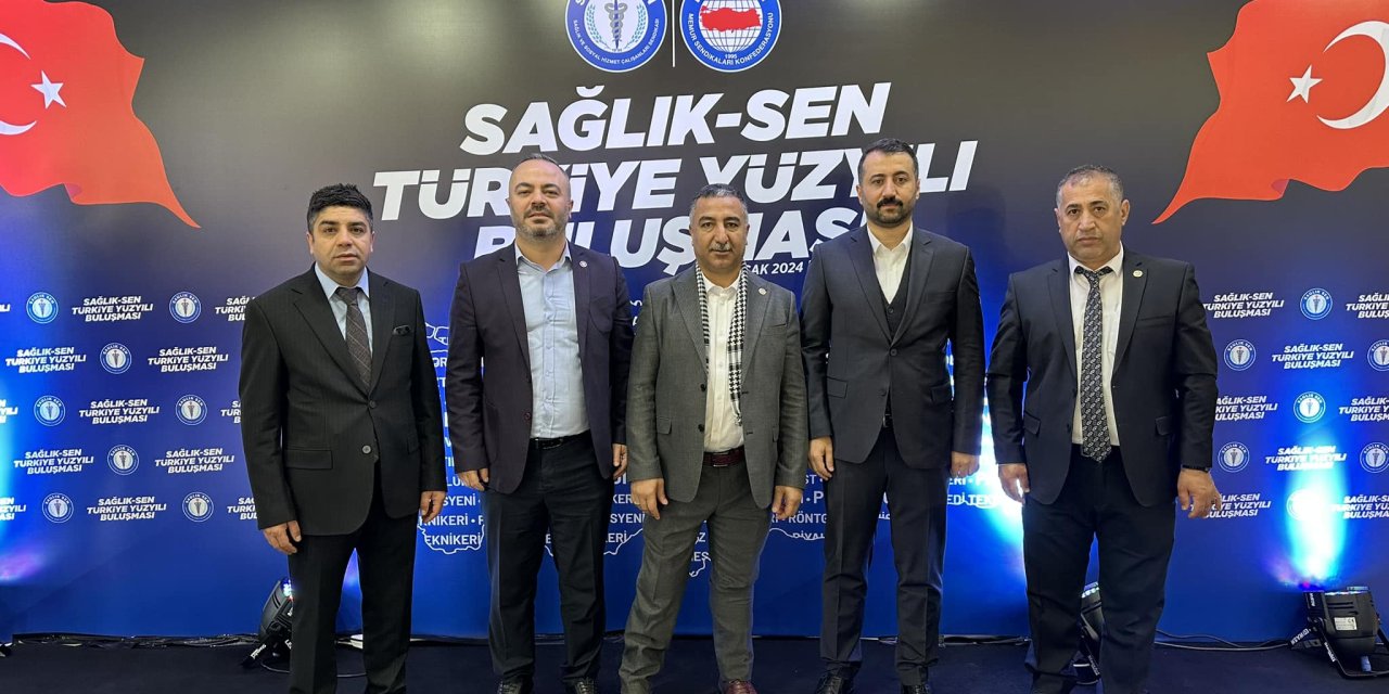Başkan Anmal, Ankara’da Sağlık-Sen Yöneticileri ile görüştü