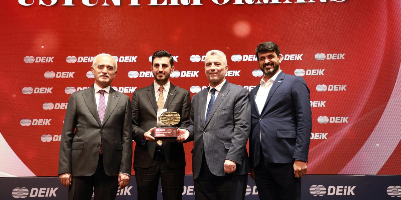 Türkiye-Irak İş Konseyi Başkanı Acar’a üstün performans ödülü