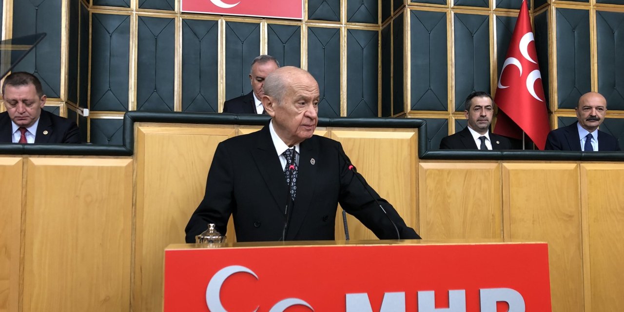 MHP Genel Başkanı Bahçeli ;"DEM’den medet umanların sonu sandıkta hüsrandır"