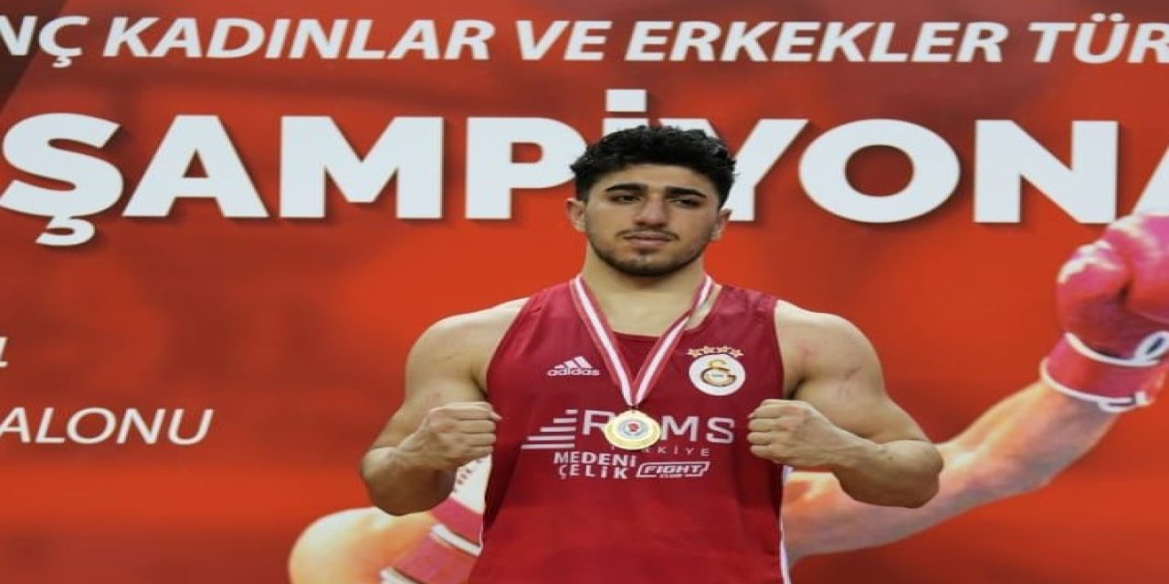 Cizre Fen Lisesi Öğrencisi Baran Çelik, Boksta Ağır Sıklette Türkiye Şampiyonu oldu