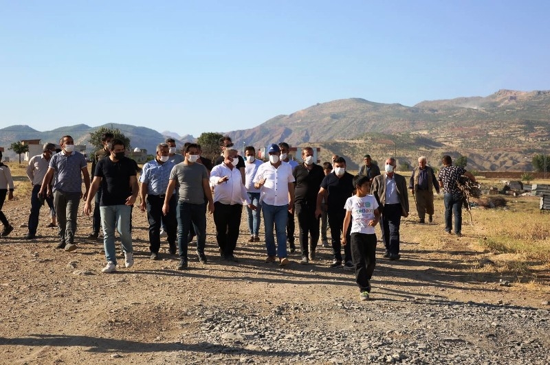 Başkan Yarka’nın saha incelemesi devam ediyor