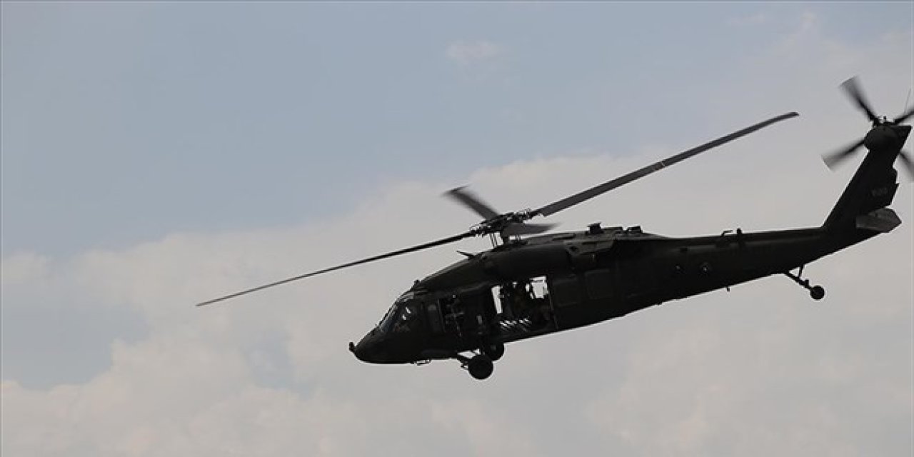 5 askerin bulunduğu helikopter kayboldu