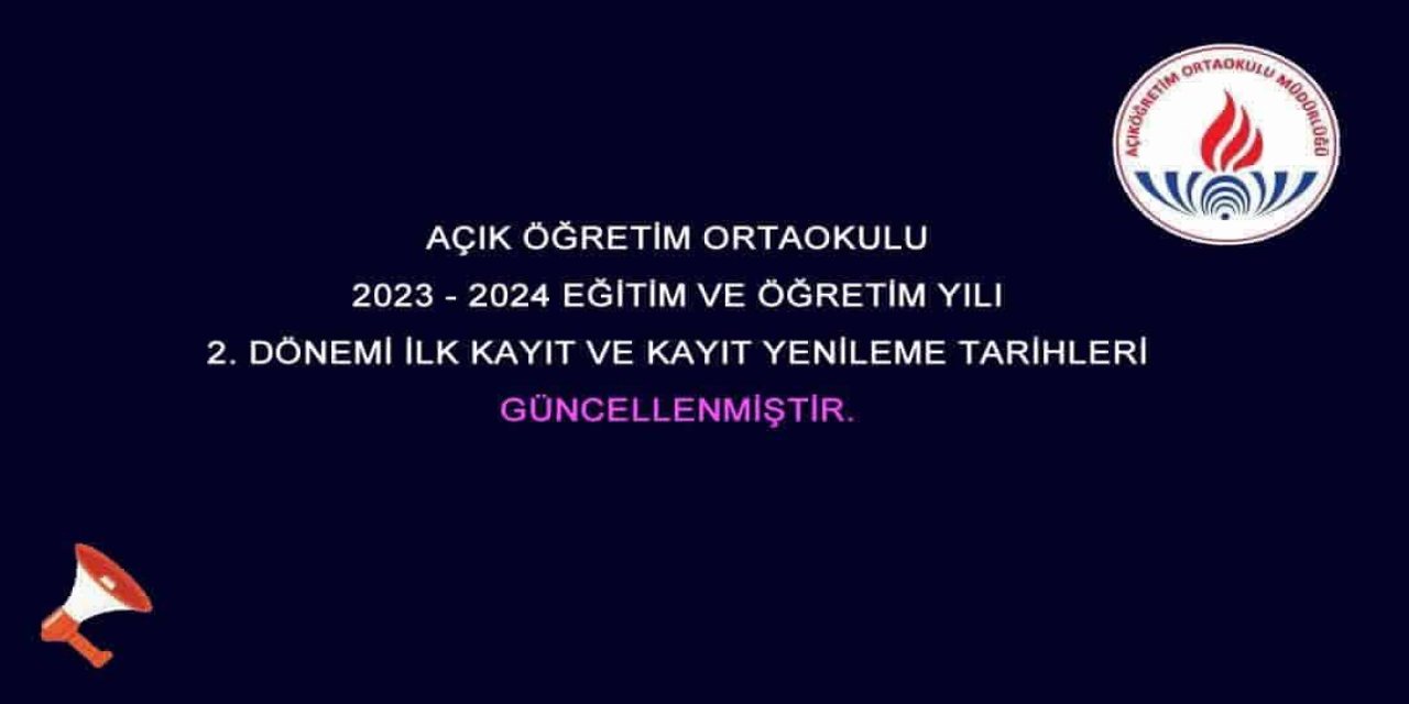 MEB'den önemli duyuru:  Güncelleme yapıldı