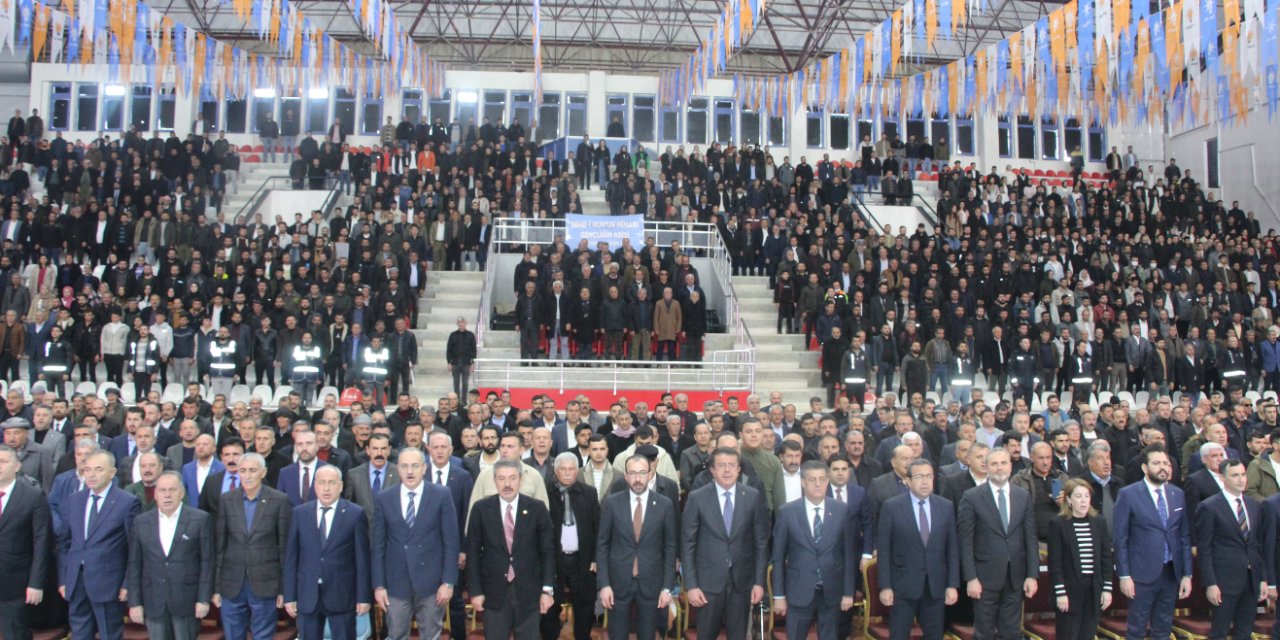 Şırnak AK Parti İlçe ve Belde Belediye Başkan adayları tanıtıldı