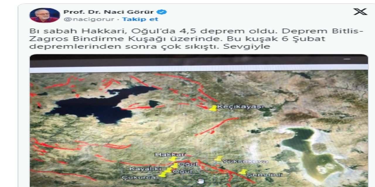 Uzmanlar Şırnak’a komşu il için uyarı yapmıştı: bugün sabah korkutan deprem sinyali geldi