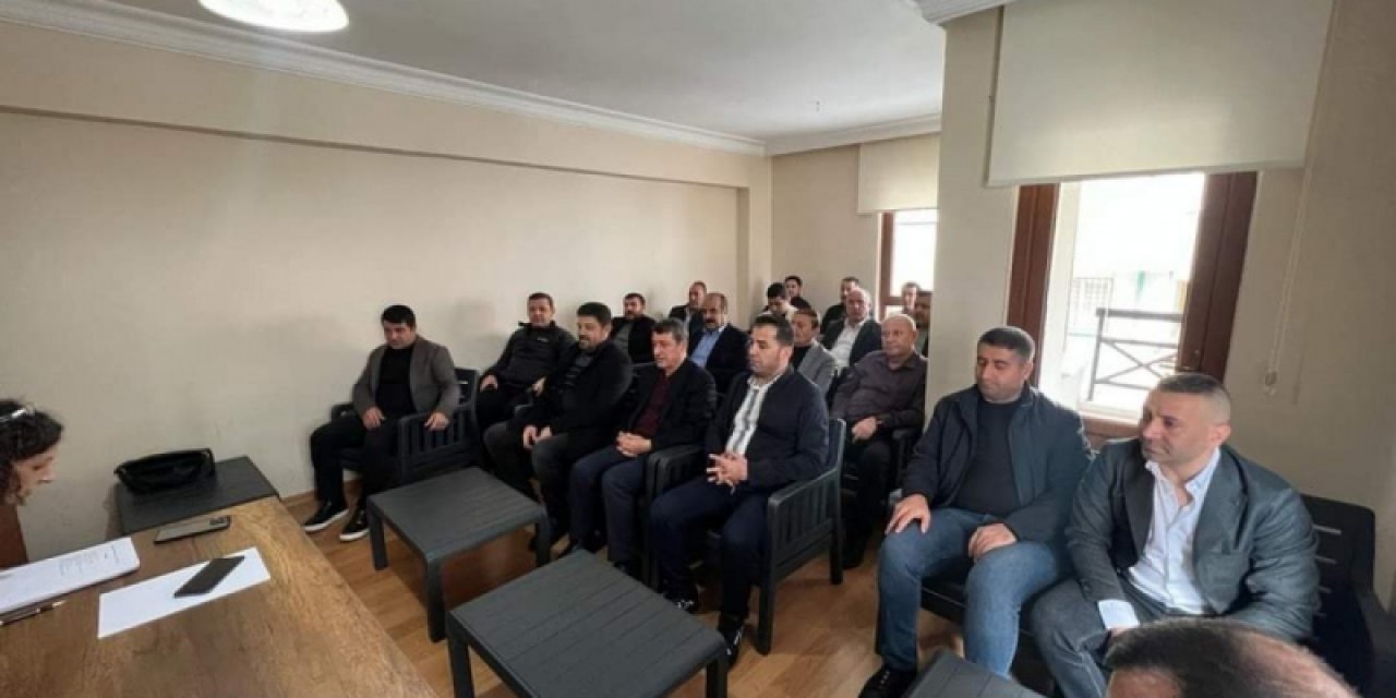 Ankara’da Şırnaklılar Derneği’nin Yönetim Kurulu yapıldı