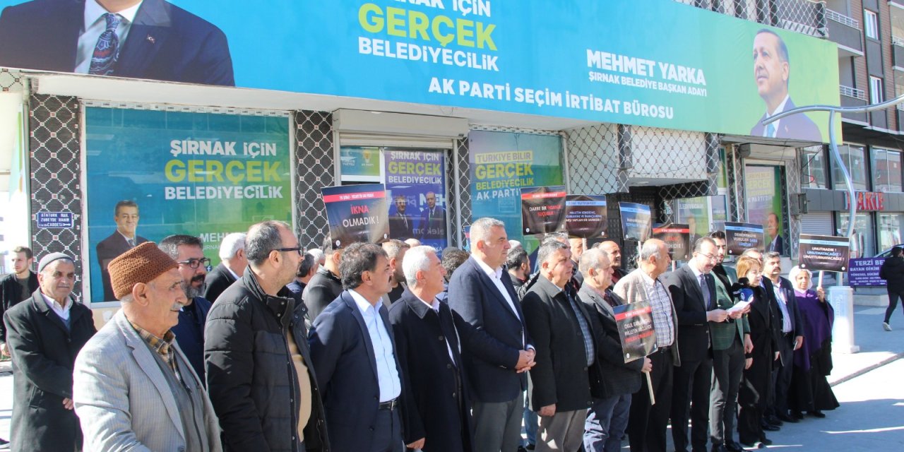 AK Parti Şırnak İl Başkanlığından 28 Şubat Darbesi açıklaması