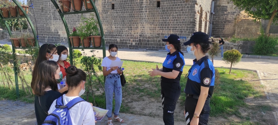 Cizre Polisi Dicle Nehrindeki Suda Boğulma olaylarına karşı vatandaşları uyardı