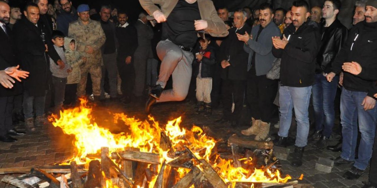 Çukurca'da Nevruz Bayramı coşkuyla kutlandı