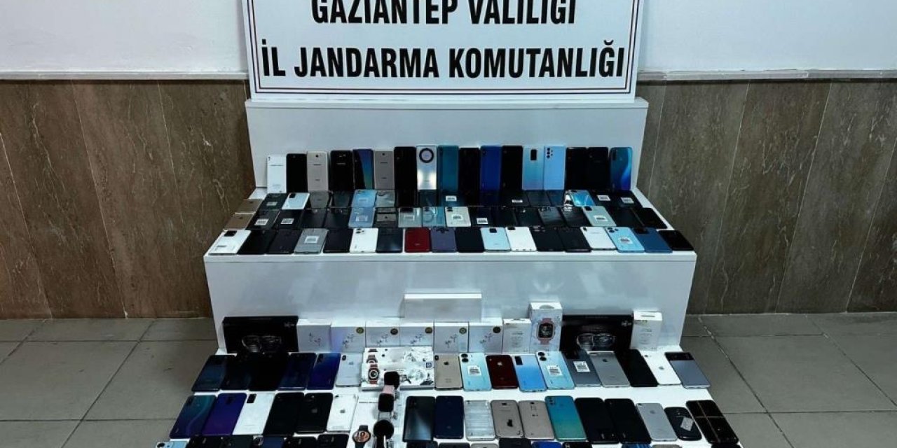 Gaziantep'te 4 milyon lira değerinde kaçak elektronik ürün ele geçirildi