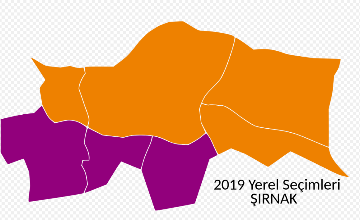 2019 yerel seçimlerinde Şırnak'ta ne oldu?