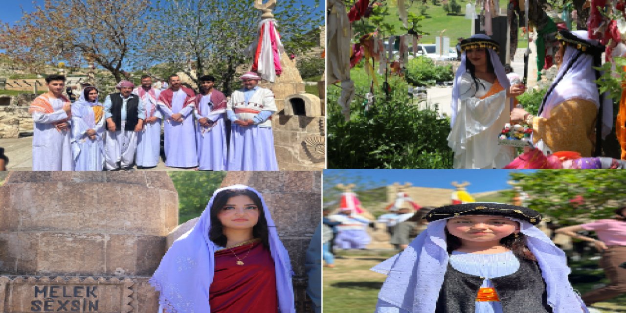 'Melek Tavus’un halkı Ezidiler'in' Şırnak'taki bayramlarından renkli görüntüler