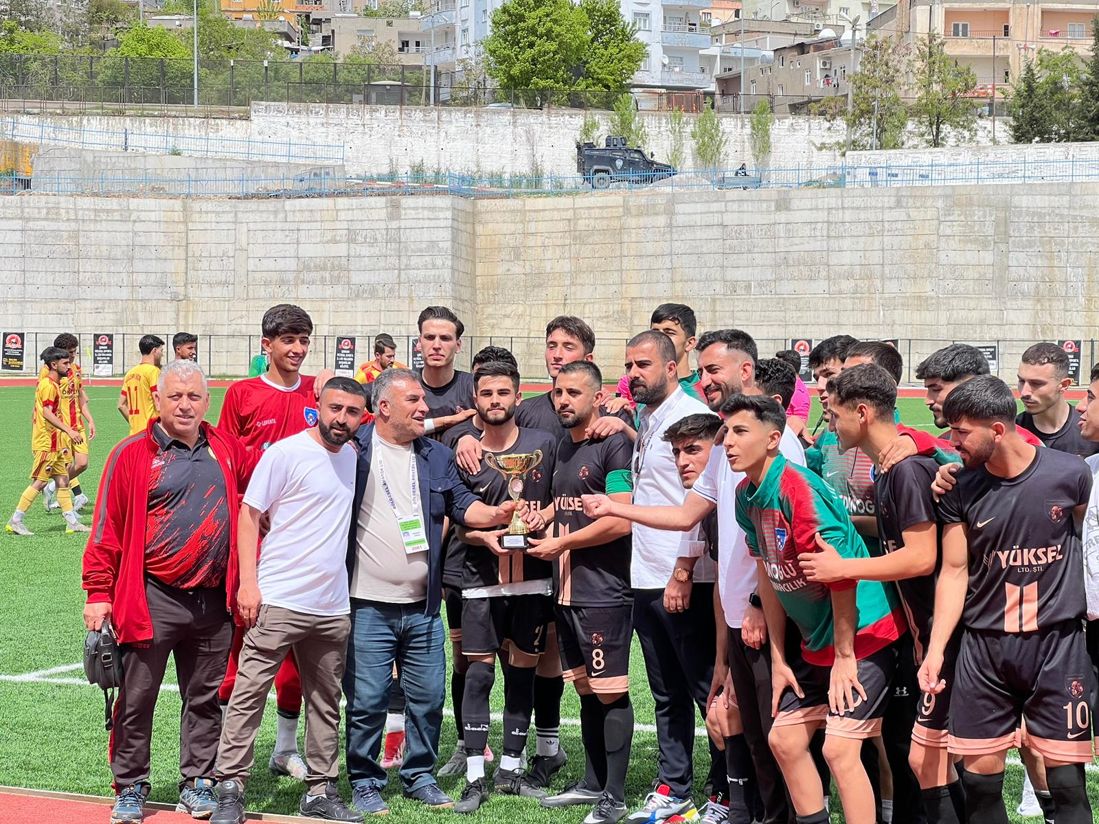 Şırnak U18 ve Süper Amatör Ligi Şampiyonu Cizre Dicle Spor, Play Off’ta