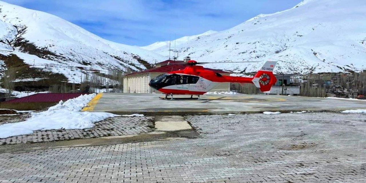 Ambulans helikopter 4 ayda 61 hasta taşıdı