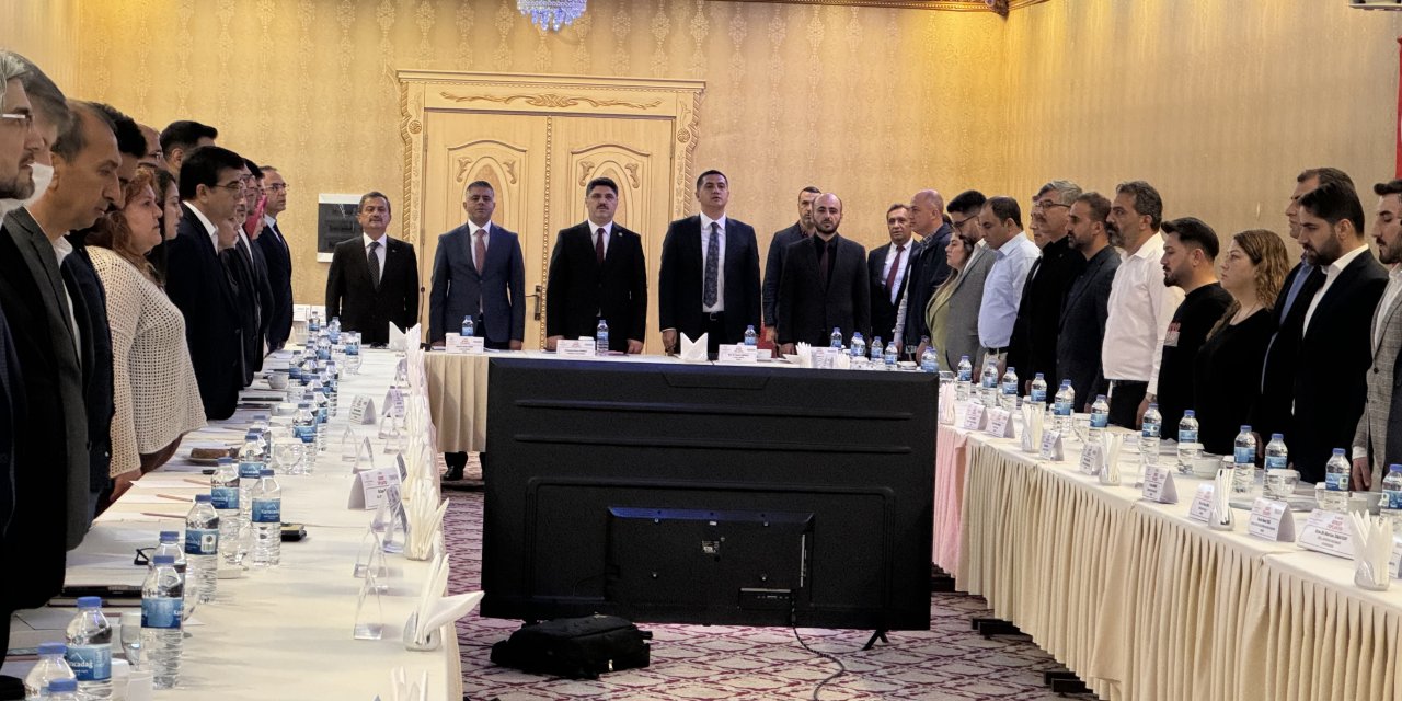 Şırnak ve çevre illerin katılımıyla 5. Bölge (ASKOM) Toplantısı Mardin'de yapıldı