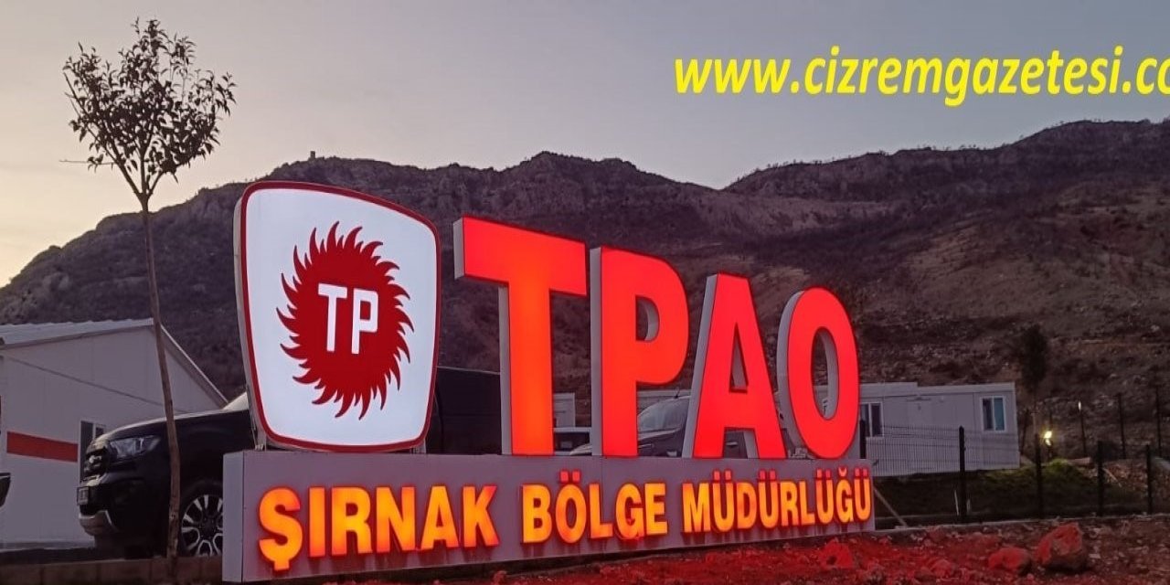 TPAO Şırnak’ın bazı bölgeleri için kamulaştırma istedi: MAPEG’e başvuruda bulundu