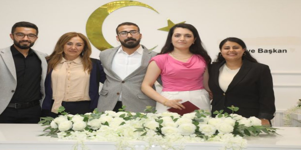 İdil Belediye Eş Başkanı Doğan Adibelli evlendi, Nikah Merasimi Cizre'de Gerçekleşti