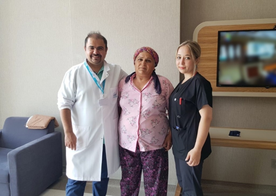 RAHİM TÜMÖRÜNDEN LİV HOSPİTAL GAZİANTEP’TE KURTULDU