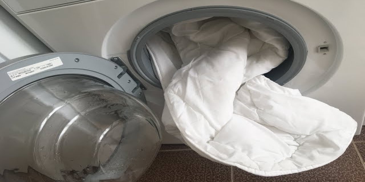 Çamaşır makinesinde yorgan nasıl yıkanır? İşte işinize yarayacak temizlik tüyosu