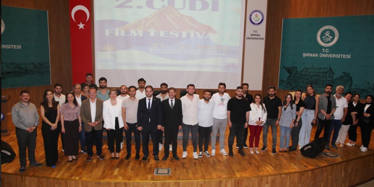 Genç yeteneklerin sahne aldığı 2. Cudi Film Festivali ödüller sahiplerini buldu