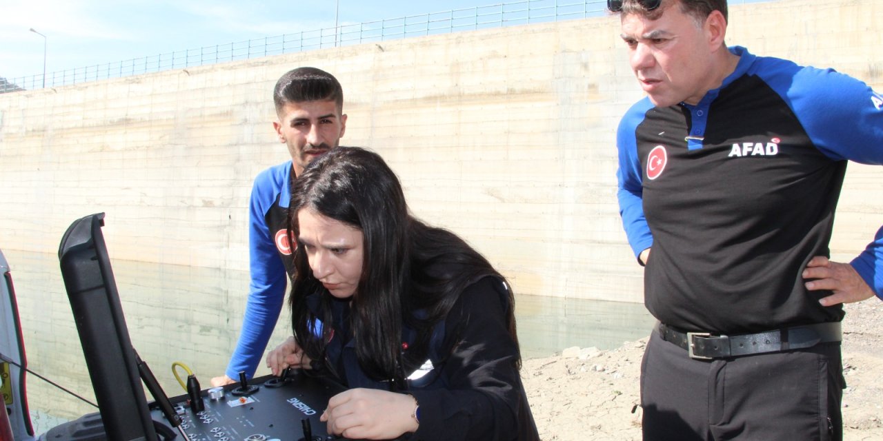 Şırnak AFAD, Su Altı Dronesi ile Boğulma Vakalarına Daha Hızlı Müdahale Ediyor