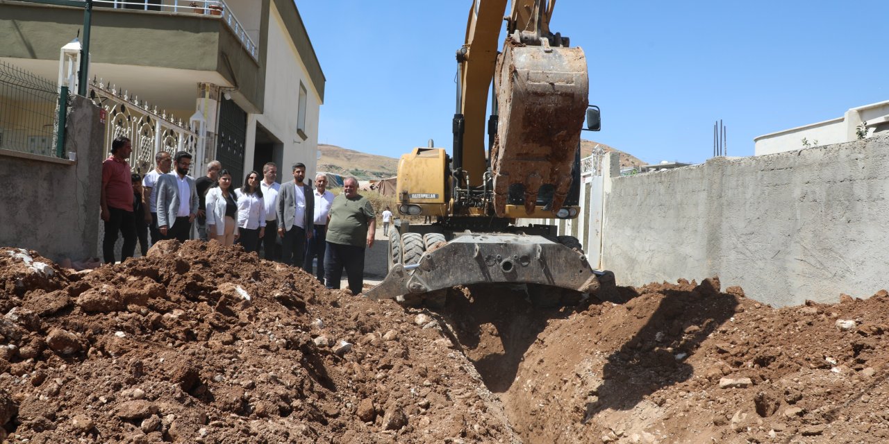 Cizre Belediyesi Alt Yapı çalışmalarına hız verdi