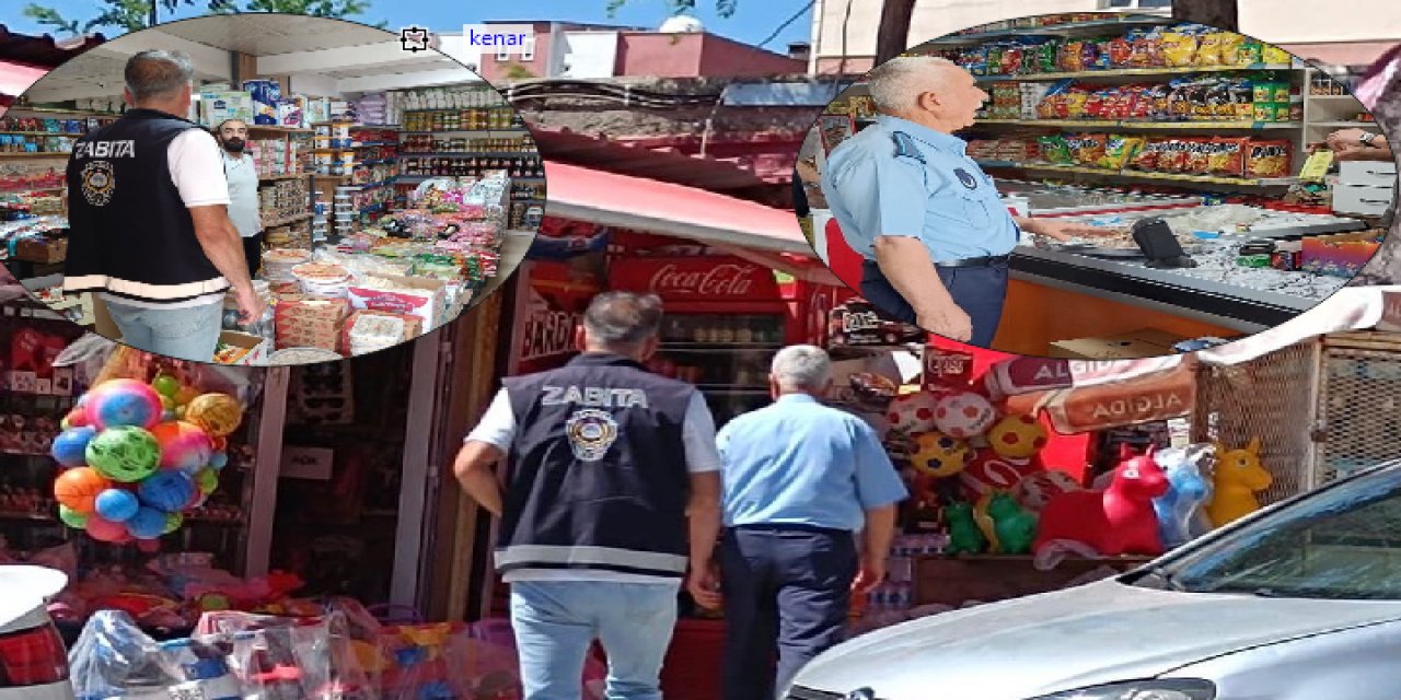 Şırnak Belediyesi'nin bayram öncesi maytap, çatapat, torpil denetimi