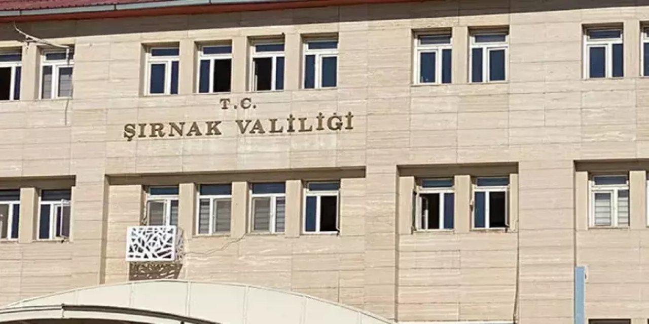 Şırnak’ta 3 bölge 7 gün süreyle 'geçici özel güvenlik' bölgesi ilan edildi