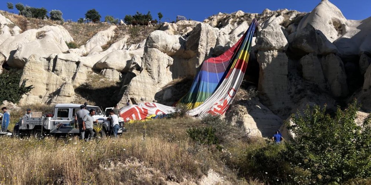 Balon pilotu 20 kişinin hayatını kurtardı