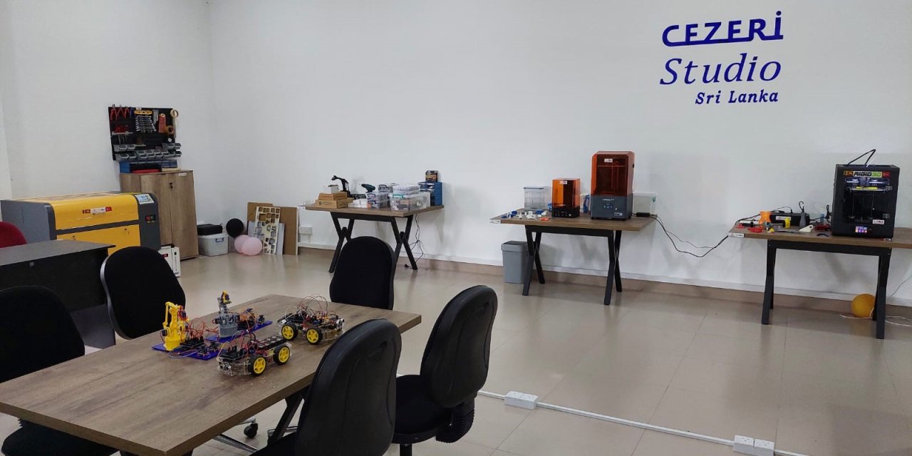İsmail El Cezeri ilhamıyla kurulan 'Cezeri Studio' Sri Lanka'da faaliyete geçti