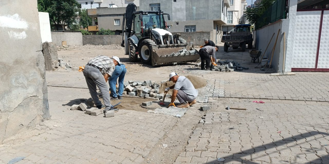 Cizre Belediyesi Deforme yollar için çalışma başlattı