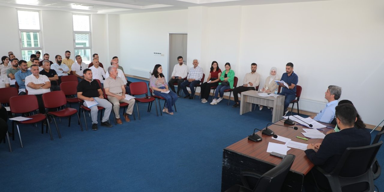 Cizre Belediyesinde 2025- 2029 Stratejik Plan Toplantısı