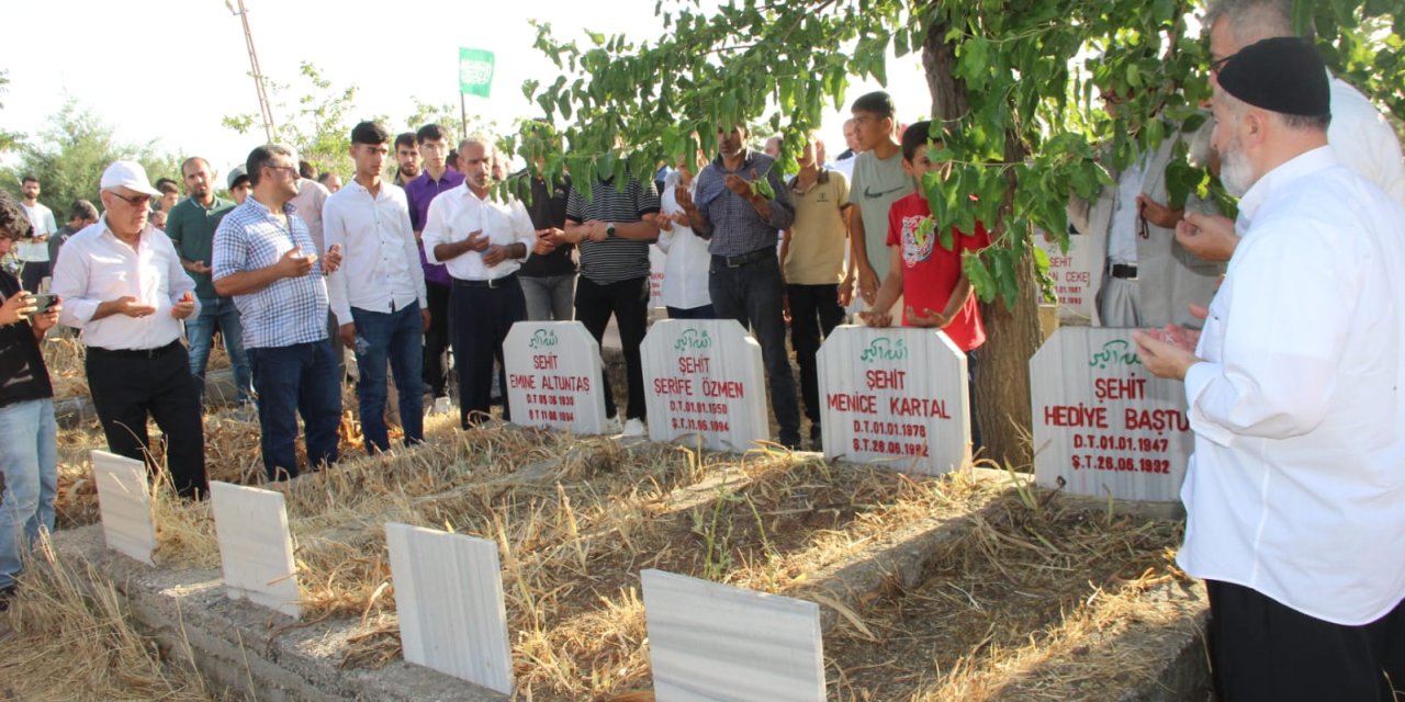 Tepeköy Mayın Şehidleri Kabirleri Başında Anıldı