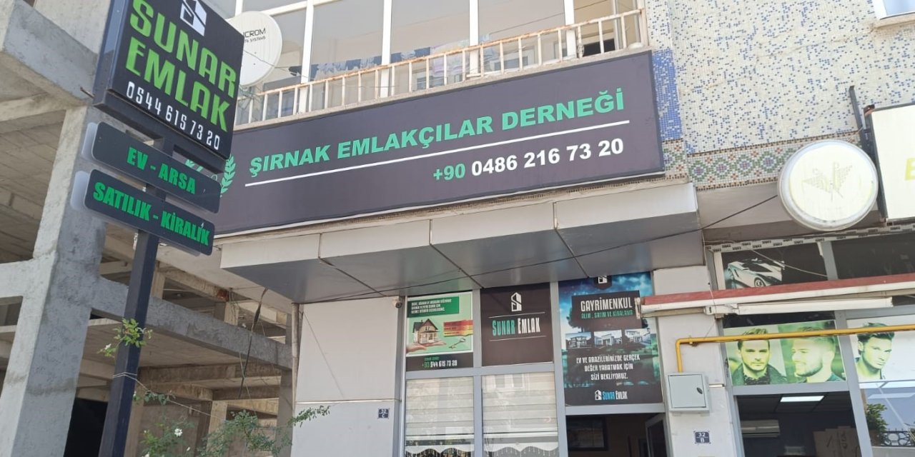 Şırnak’ta Emlakçılar Derneği Kuruldu