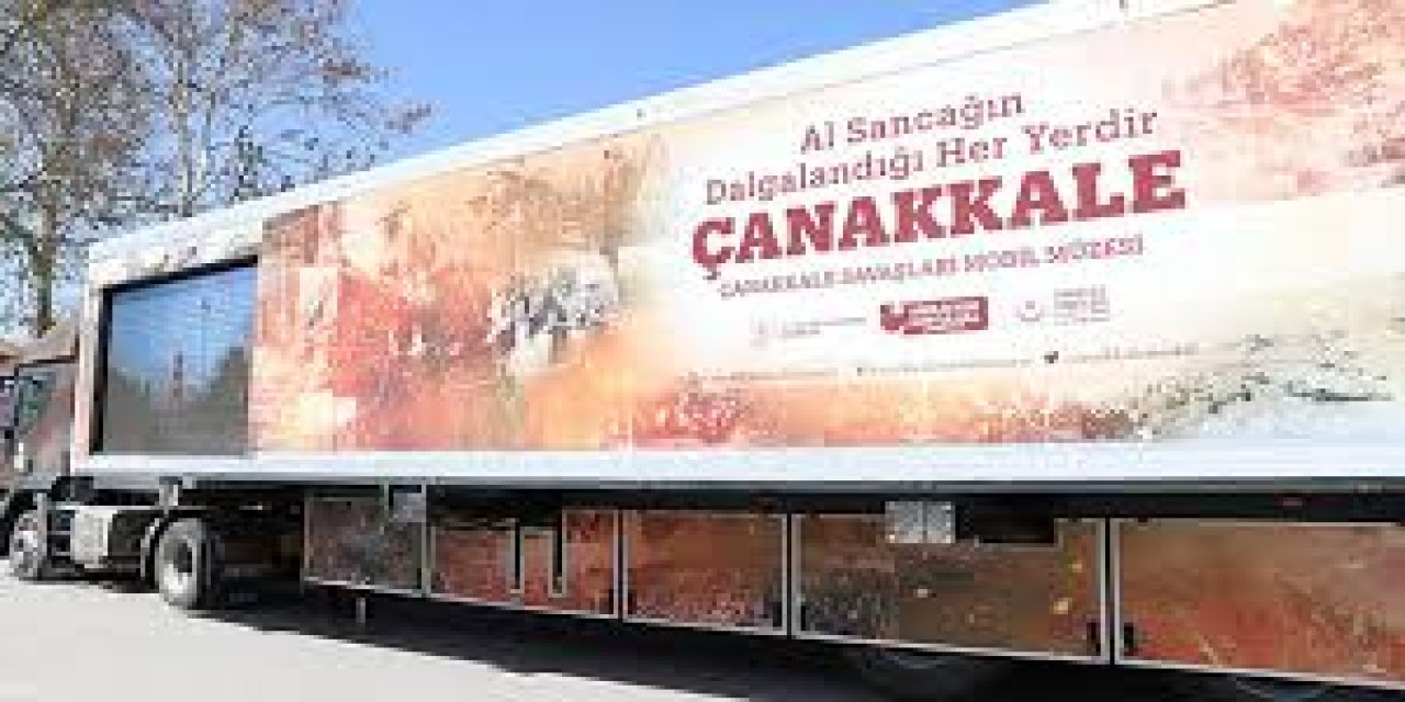 Çanakkale Savaşları Mobil Müzesi Tırı Şırnak'a Geliyor