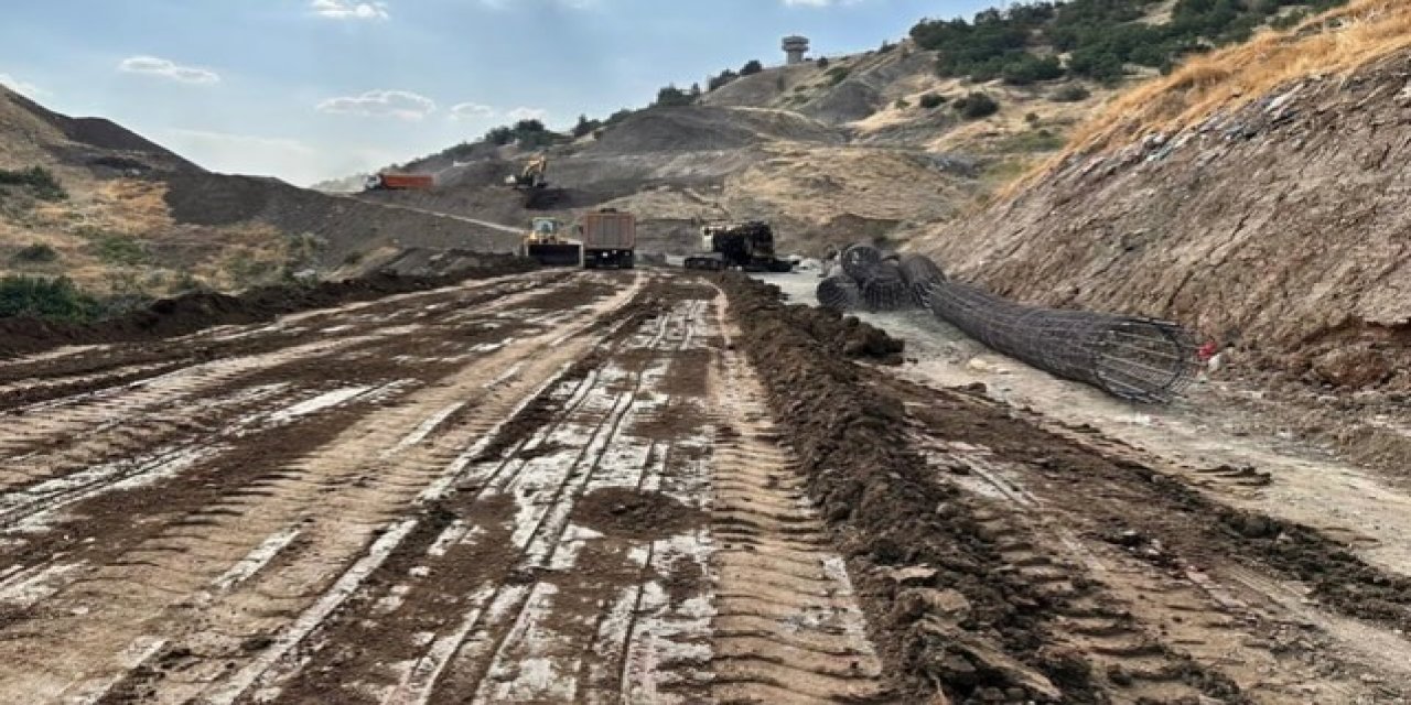 Şırnak-Uludere Yolunda Heyelan Islahı Çalışmaları