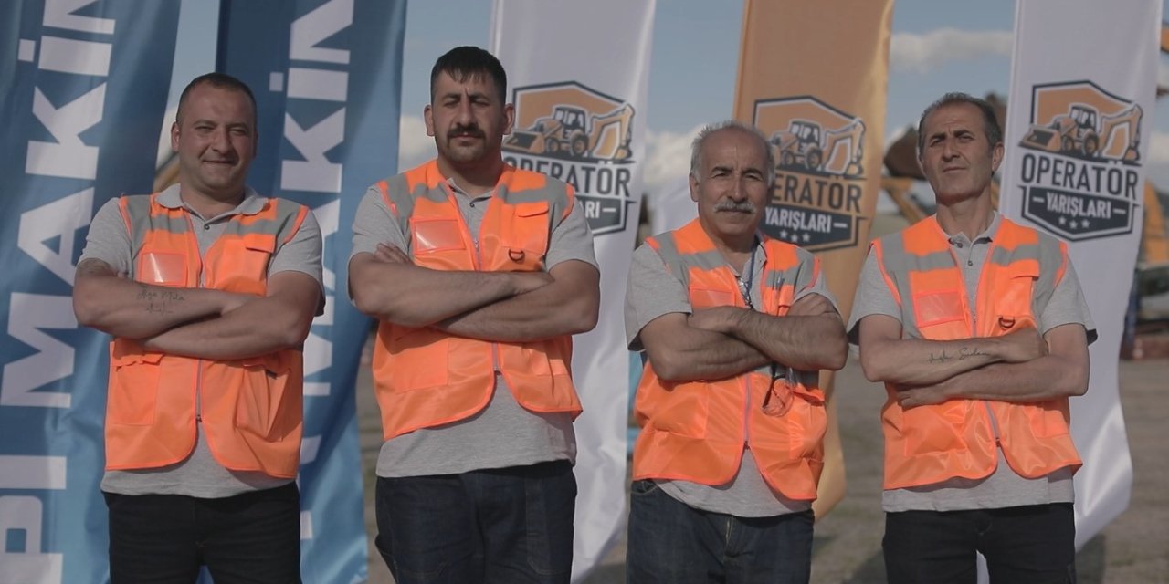 Ekskavatör, forklift ve vinç gibi dev iş makinelerinin kullanıldığı “Operatör Yarışları” yakında başlayacak