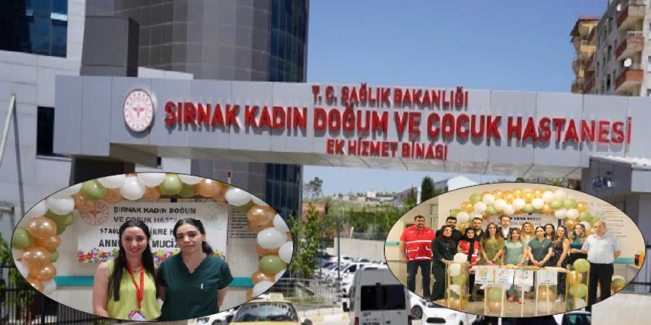 Şırnak'ta anne sütünün önemine dikkat çekildi