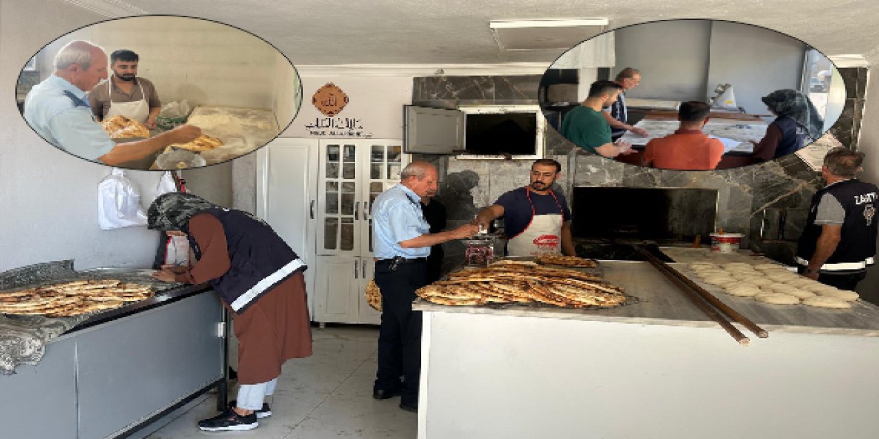 Zabıta ekipleri fırınlara gramaj ve hijyen denetimini yoğunlaştırdı