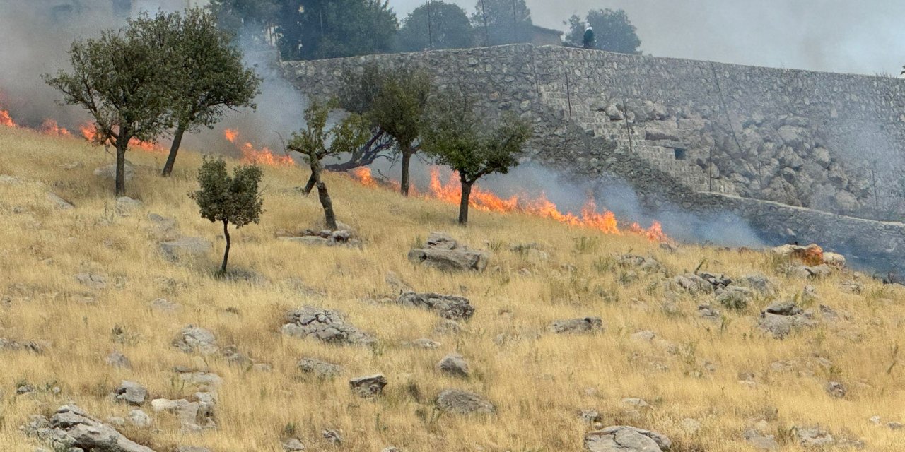 Şırnak’ta Sere Berzane Bölgesinde Yangın: İtfaiye Ekipleri Müdahalede