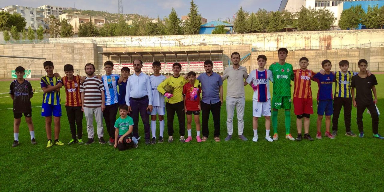 Şırnak’ta Yaz Kuran Kursu Öğrencileri Arası Futbol Turnuvası Başladı