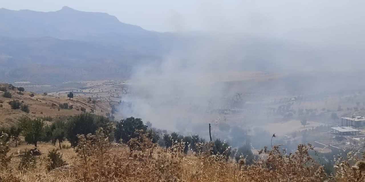 Şırnak'ta Uludere Karayolunda Örtü Yangını: Ekipler Müdahalede