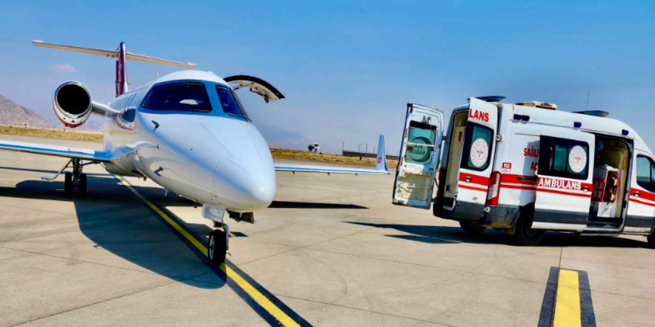 Cizre ve Silopi’deki hastalar için ambulans helikopter ve uçak havalandı