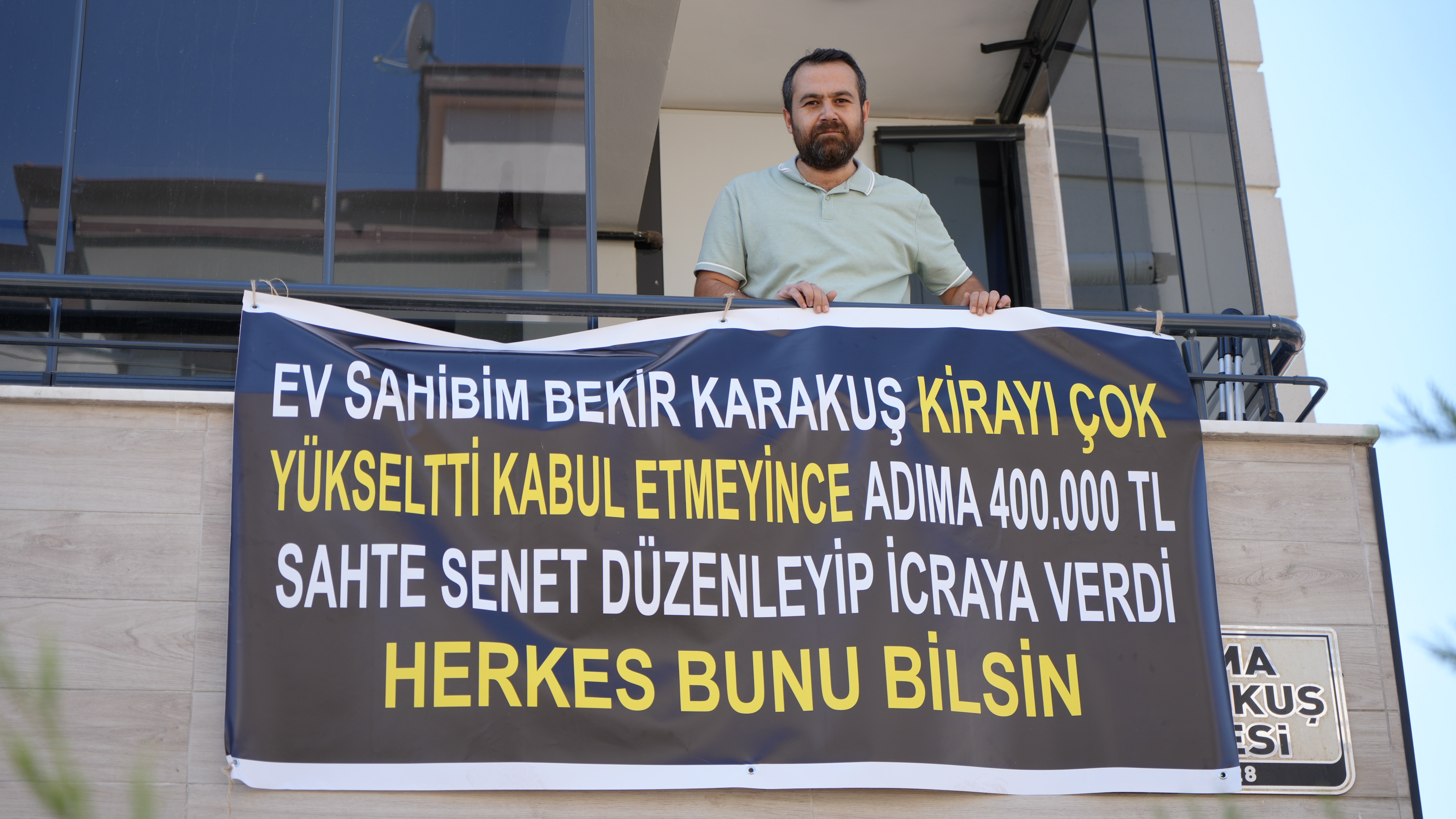 Gaziantep'te ev sahibinden kiracılara binlerce liralık sahte senetle kumpas iddiası