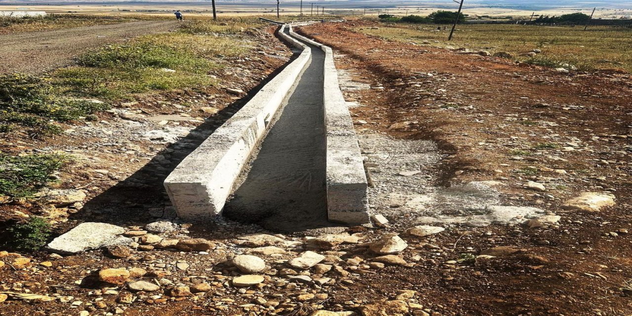 Şırnak’ta GAP Kapsamında Silopi Köylerinde Sulama Kanalı Çalışmaları Tamamlandı