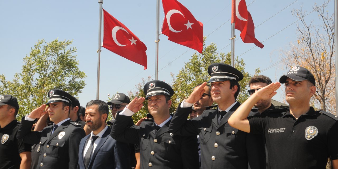 Cizre’de PKK saldırısında şehit olan 12 Polis, Şehit oldukları alanda törenle anıldı