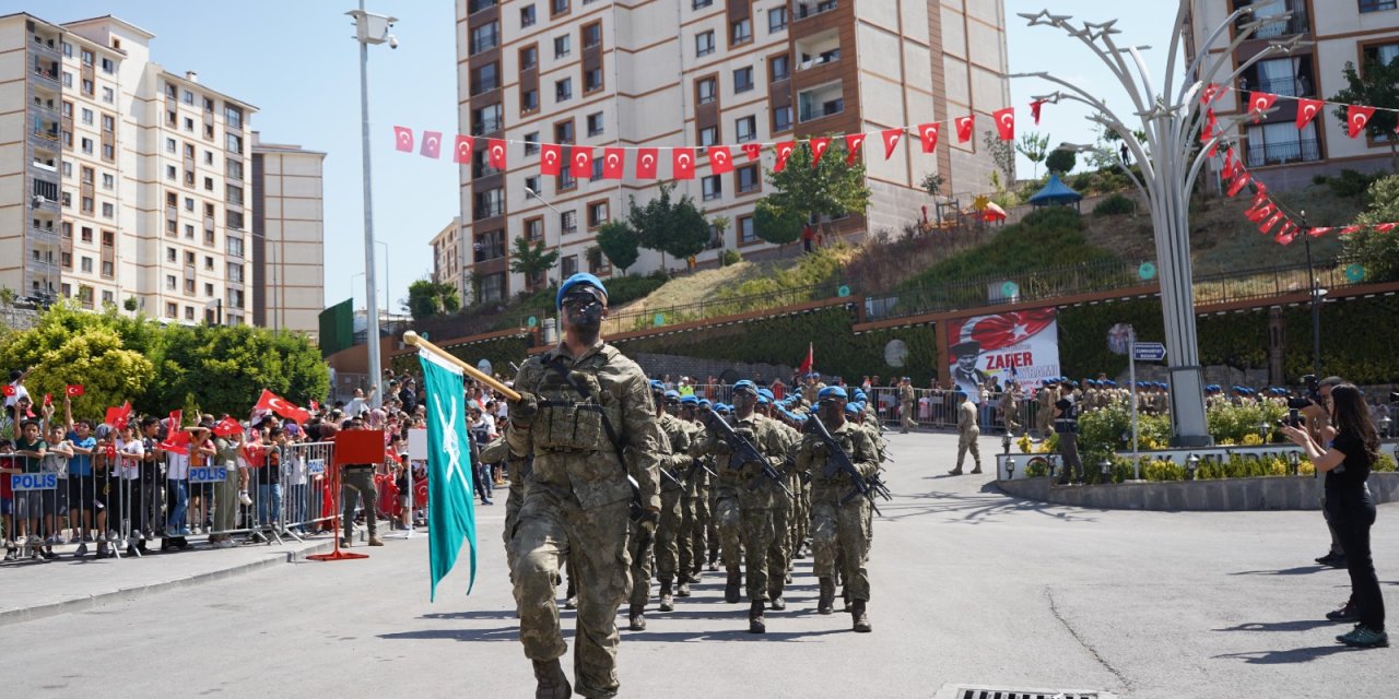 Şırnak’ta 30 Ağustos Zafer Bayramı coşku ile kutlandı