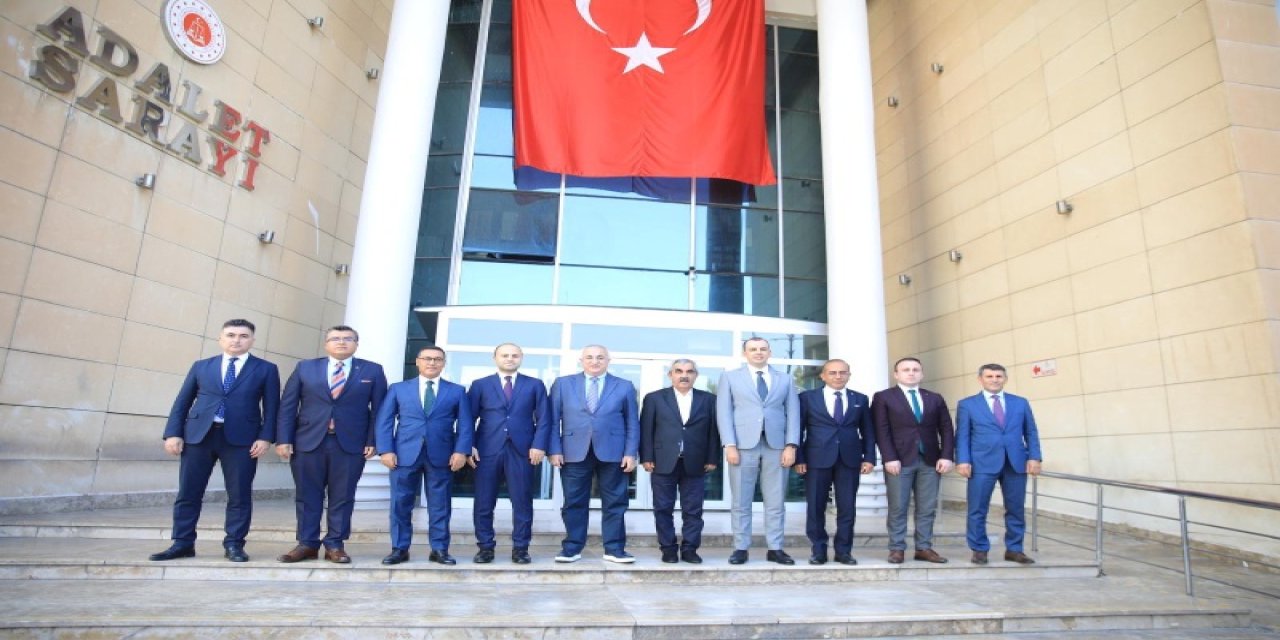 Yargıda Birlik Derneği Başkanı Dr. Birol Kırmaz’dan Cizre Adalet Sarayı’na ziyaret